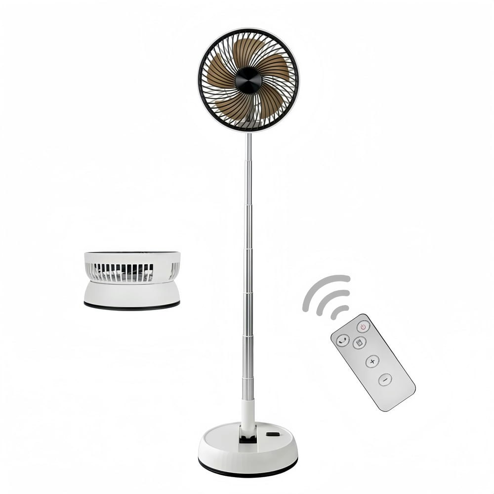 8-Inch Foldable Rechargeable Oscillating Desk Fan: $31.99 8-Inch Foldable Rechargeable Oscillating Desk Fan: $31.99