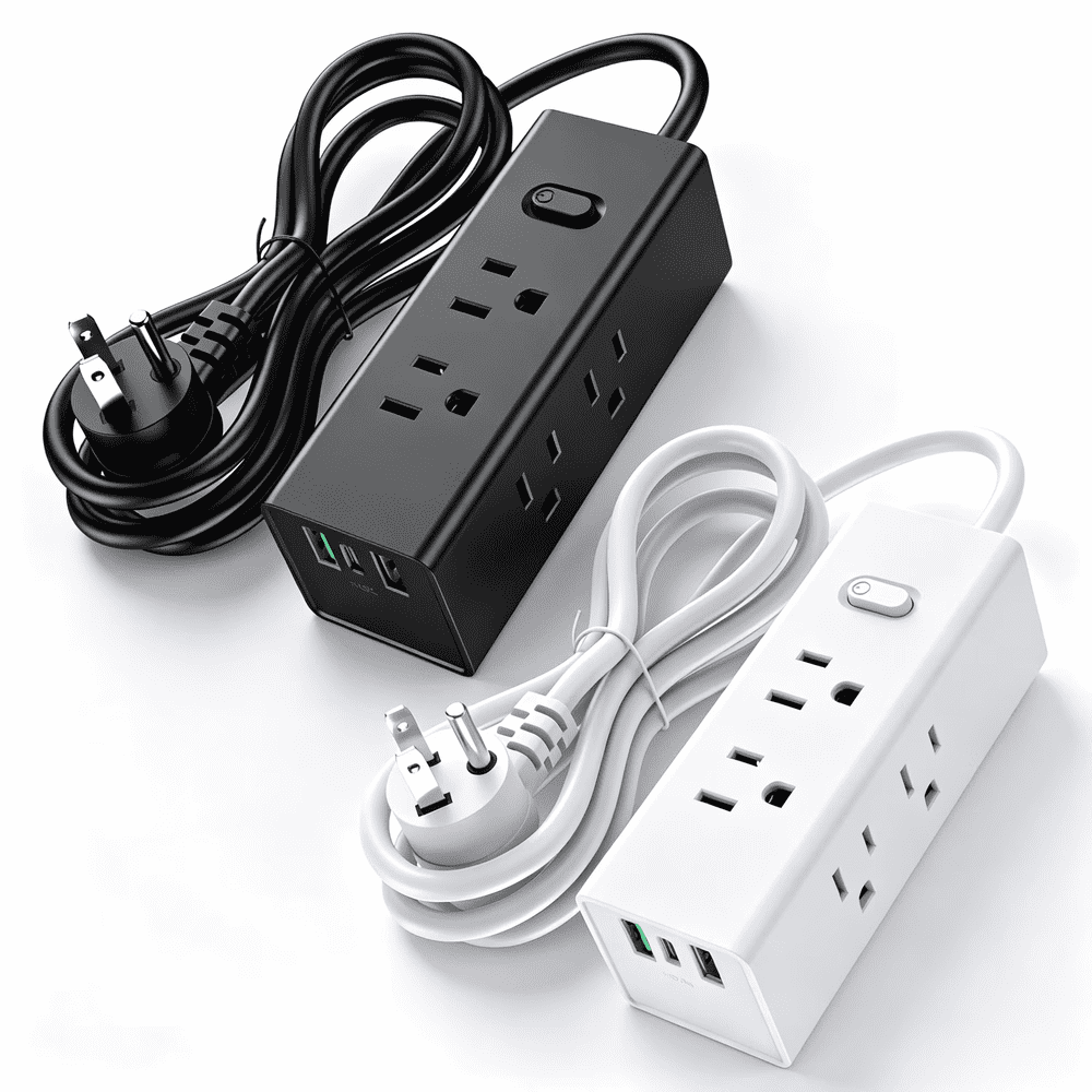 Avoben Rotating Flat Plug Power Strip 2-Pack: $17.98 Avoben Rotating Flat Plug Power Strip 2-Pack: $17.98