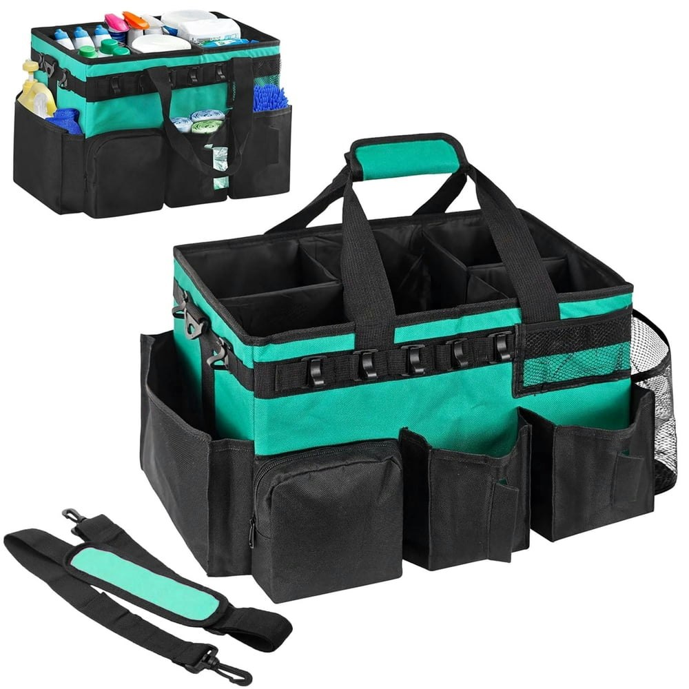 Abckey Cleaning Caddy Organizer Bag: $20.69