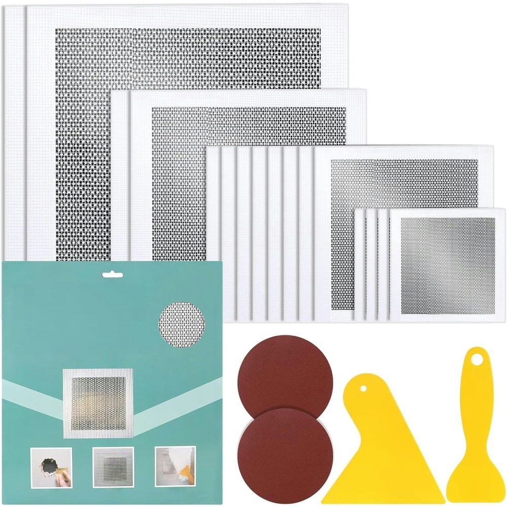 16-Piece Self-Adhesive Drywall Repair Patch Kit: $11.69 16-Piece Self-Adhesive Drywall Repair Patch Kit: $11.69
