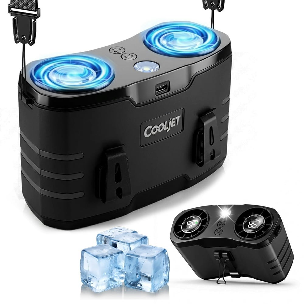 Visentor 20,000mAh Portable 10-Speed Waist Fan: $27.99 Visentor 20,000mAh Portable 10-Speed Waist Fan: $27.99