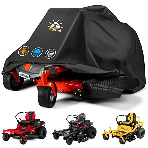 Zettum Universal Zero-Turn Lawn Mower Cover: $33.98 Zettum Universal Zero-Turn Lawn Mower Cover: $33.98