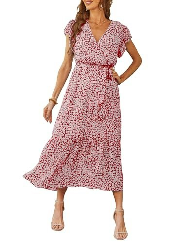 Prettygarden Women's Floral Boho Maxi Dress: $12.58 Prettygarden Women's Floral Boho Maxi Dress: $12.58