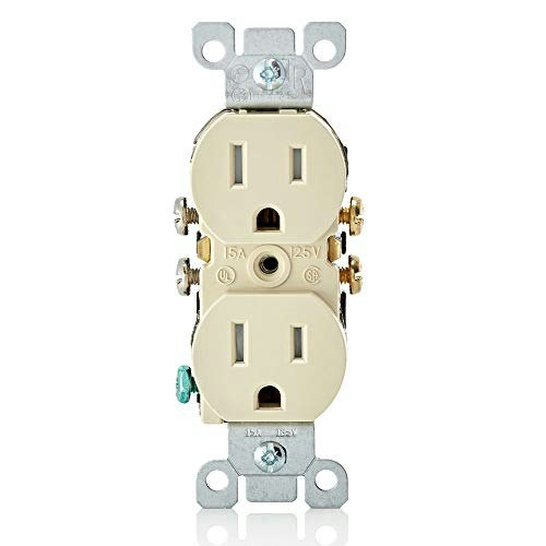 Leviton 15A 125V Tamper Resistant Duplex Receptacle 10-Pack: $6.99 Leviton 15A 125V Tamper Resistant Duplex Receptacle 10-Pack: $6.99