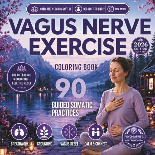 Vagus Nerve Exercise Coloring Book: $13.92 Vagus Nerve Exercise Coloring Book: $13.92