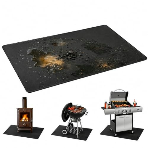 Maxtbee 76x48-Inch Under Grill Mat: $31.98