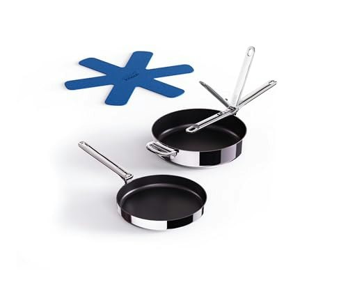 Joseph Joseph Space Steel 2-Piece Nonstick Frying Pan Set: $183.70 Joseph Joseph Space Steel 2-Piece Nonstick Frying Pan Set: $183.70