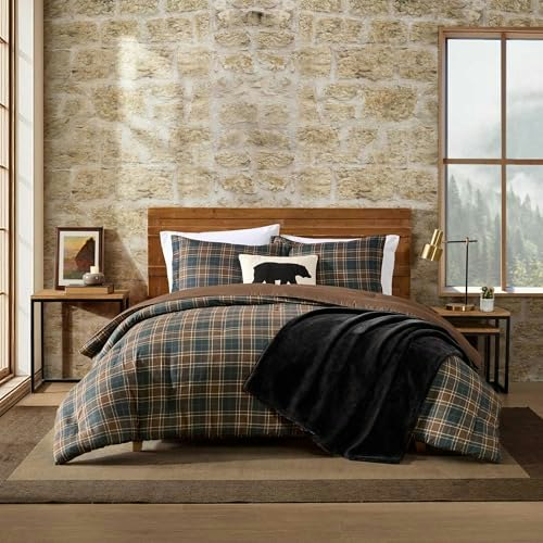 Eddie Bauer King Comforter Set with Shams: $85.87
