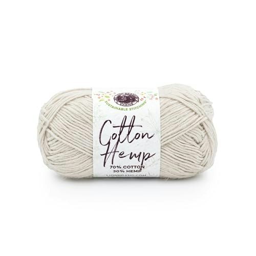 Lion Brand Cotton Hemp Worsted Yarn: $5.59
