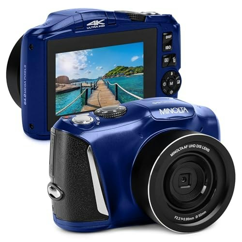 Minolta MND55 64MP 4K Wi-Fi Digital Camera: $135.59 Minolta MND55 64MP 4K Wi-Fi Digital Camera: $135.59