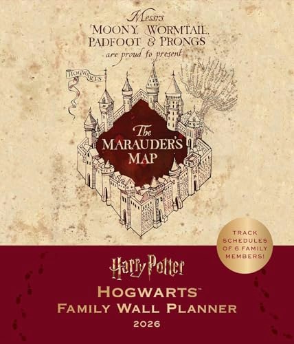 2026 Harry Potter Hogwarts Family Wall Planner: $15.14 2026 Harry Potter Hogwarts Family Wall Planner: $15.14