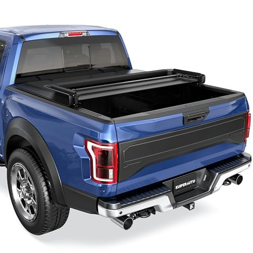 Kuiperauto 5.5-Foot Tri-Fold Soft Truck Tonneau Cover for Ford F-150: $145.79