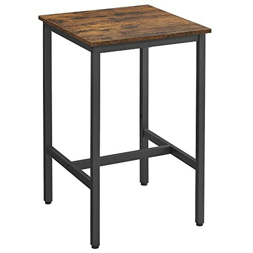 Vasagle Square Steel Bar Table: $42.18