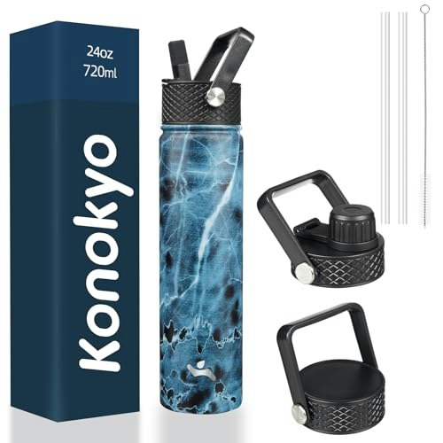 Konokyo 24-oz Insulated Stainless Steel Water Bottle: $11.48 Konokyo 24-oz Insulated Stainless Steel Water Bottle: $11.48