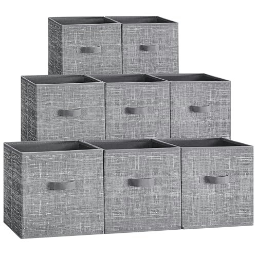 Songmics 11" Foldable Storage Cubes 8-Pack: $19.96
