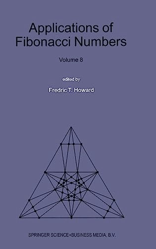 Applications of Fibonacci Numbers Volume 8: $80.04 Applications of Fibonacci Numbers Volume 8: $80.04