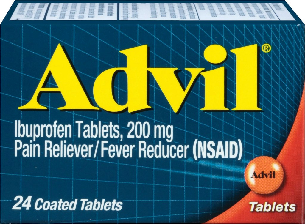 Advil Ibuprofen 200mg Tablets 24-Pack: $2.99
