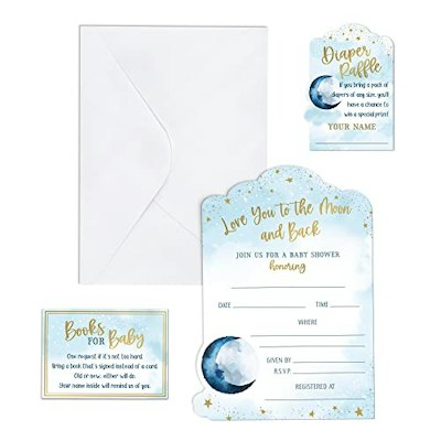 Lillian Rose Baby Shower Invitation Set for $20 + free shipping w/ Prime