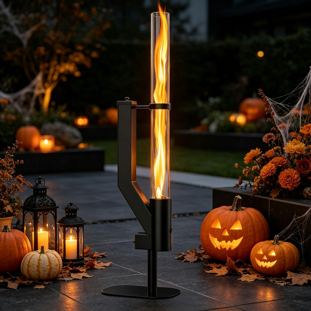 Rayzi 58" Wood Pellet Patio Heater: $140 Rayzi 58" Wood Pellet Patio Heater: $140