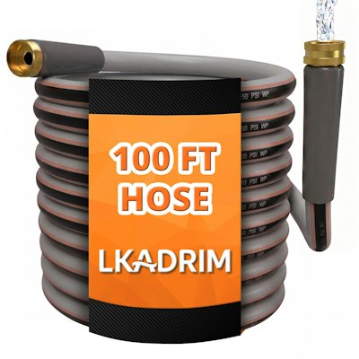 100-Foot Non-Expandable Hybrid Garden Hose for $45 + free shipping