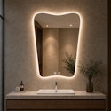 22" x 30" Backlit LED Bathroom Vanity Mirror for $72 + free shipping