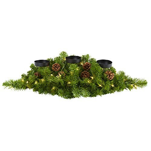 Nearly Natural 30-inch Artificial Pine Christmas Candelabrum: $32.49 Nearly Natural 30-inch Artificial Pine Christmas Candelabrum: $32.49