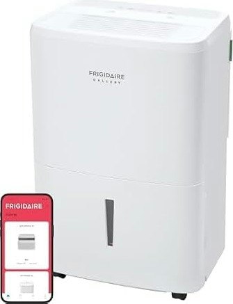 Frigidaire Gallery 50-Pint Smart Dehumidifier: $140