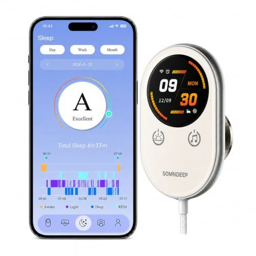 Somndeep Contactless Smart Sleep Tracker: $99.99