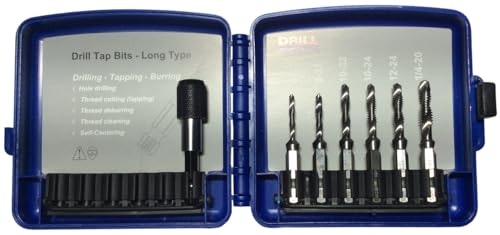 Drill America DWT Series Combined Drill and Tap 6-Piece Set: $53.43 Drill America DWT Series Combined Drill and Tap 6-Piece Set: $53.43