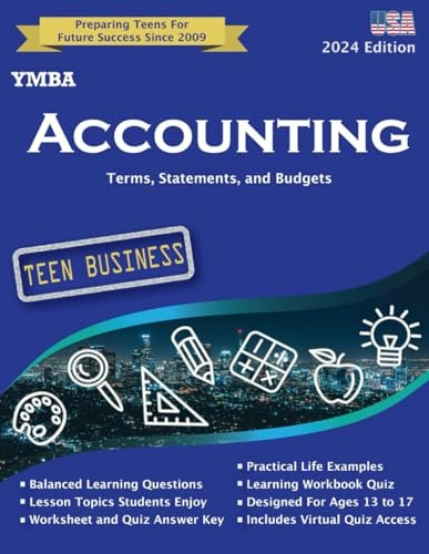 Y.M.B.A. Accounting Textbook and Workbook: $8.20 Y.M.B.A. Accounting Textbook and Workbook: $8.20