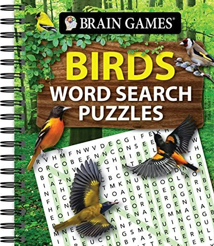 Brain Games Birds Word Search Puzzle Book: $10.28 Brain Games Birds Word Search Puzzle Book: $10.28