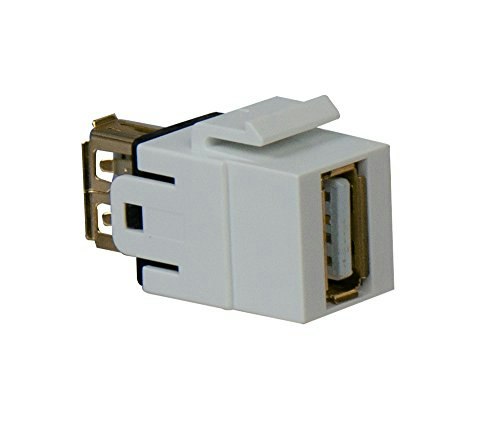 Legrand OnQ WP1220WH USB 2.0 A/A Keystone Insert: $5.71 Legrand OnQ WP1220WH USB 2.0 A/A Keystone Insert: $5.71