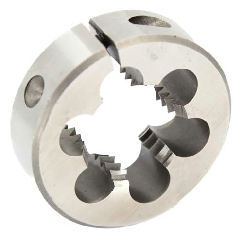 Drill America 1-3/8"-24 x 2-1/2" High Speed Steel Round Adjustable Die: $95.76 Drill America 1-3/8"-24 x 2-1/2" High Speed Steel Round Adjustable Die: $95.76