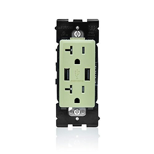 Leviton Renu 20A USB Charger Tamper-Resistant Duplex Outlet: $35.05 Leviton Renu 20A USB Charger Tamper-Resistant Duplex Outlet: $35.05