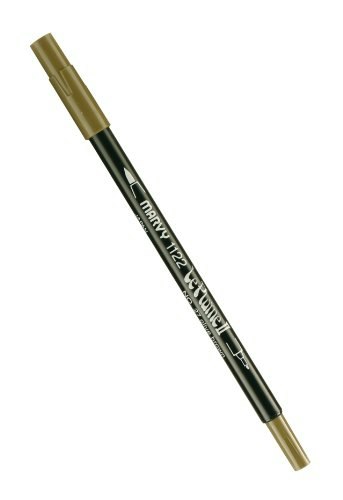 Uchida Marvy Le Plume II Extra Fine Tip Double-Ended Marker: $5.53 Uchida Marvy Le Plume II Extra Fine Tip Double-Ended Marker: $5.53