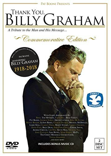 Thank You, Billy Graham Commemorative Edition DVD and CD: $12.40 Thank You, Billy Graham Commemorative Edition DVD and CD: $12.40