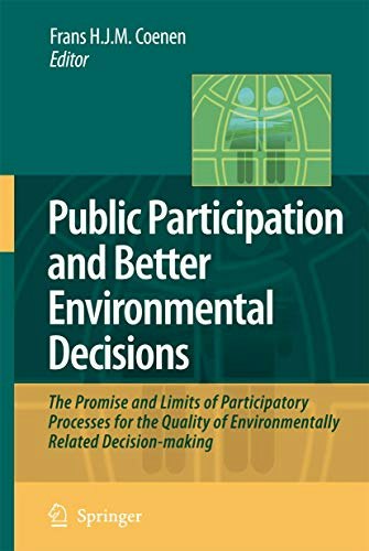 Public Participation and Better Environmental Decisions: $91.36 Public Participation and Better Environmental Decisions: $91.36