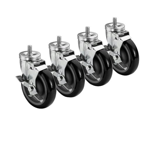Krowne 5-inch Heavy Duty Plate Casters 4-Pack: $116.59