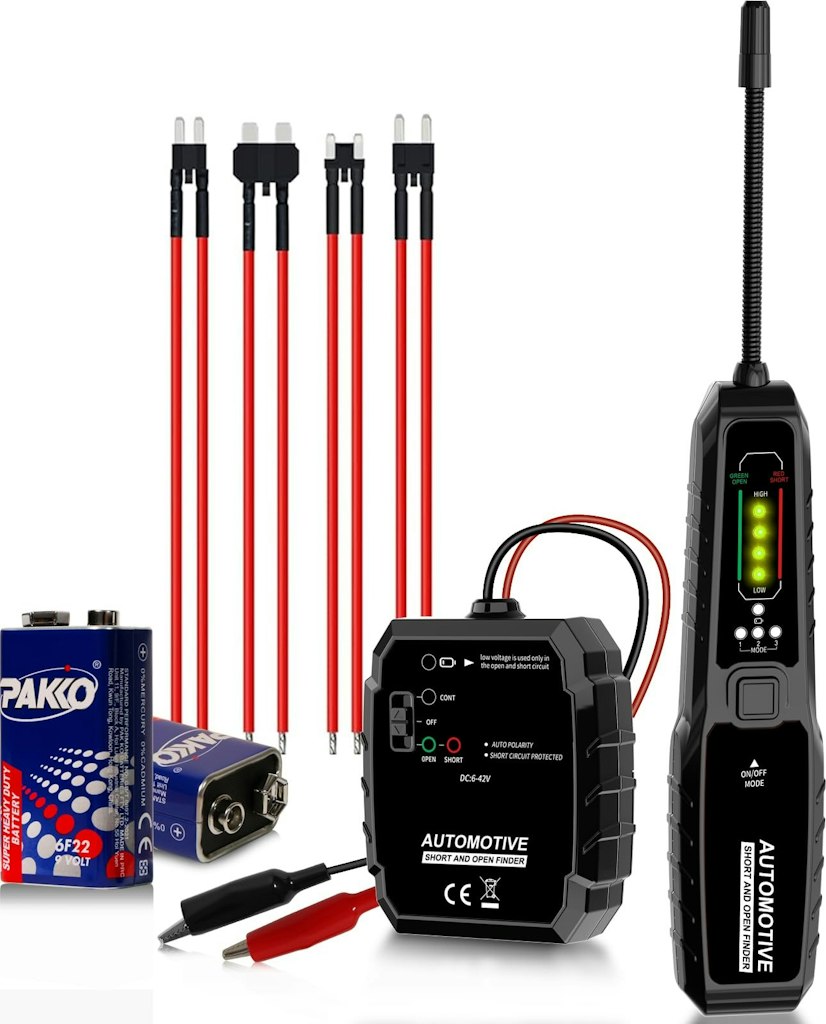 Wire Tracer DC 6-42V Automotive Open & Short Circuit Finder: $28