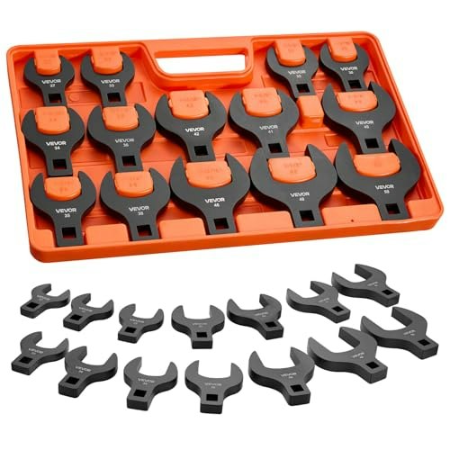 Vevor 14-Piece 1/2-Inch Drive Metric Crowfoot Wrench Set: $44.91 Vevor 14-Piece 1/2-Inch Drive Metric Crowfoot Wrench Set: $44.91