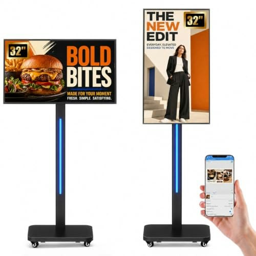 Jaszdot 32" Floor Standing Digital Signage Display: $450 Jaszdot 32" Floor Standing Digital Signage Display: $450