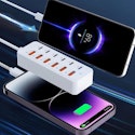 12-Port USB Power Strip for $2 + free shipping w/ $25