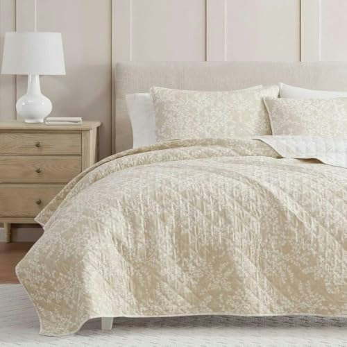 Martha Stewart Queen Quilt and Sham Set: $65.31 Martha Stewart Queen Quilt and Sham Set: $65.31