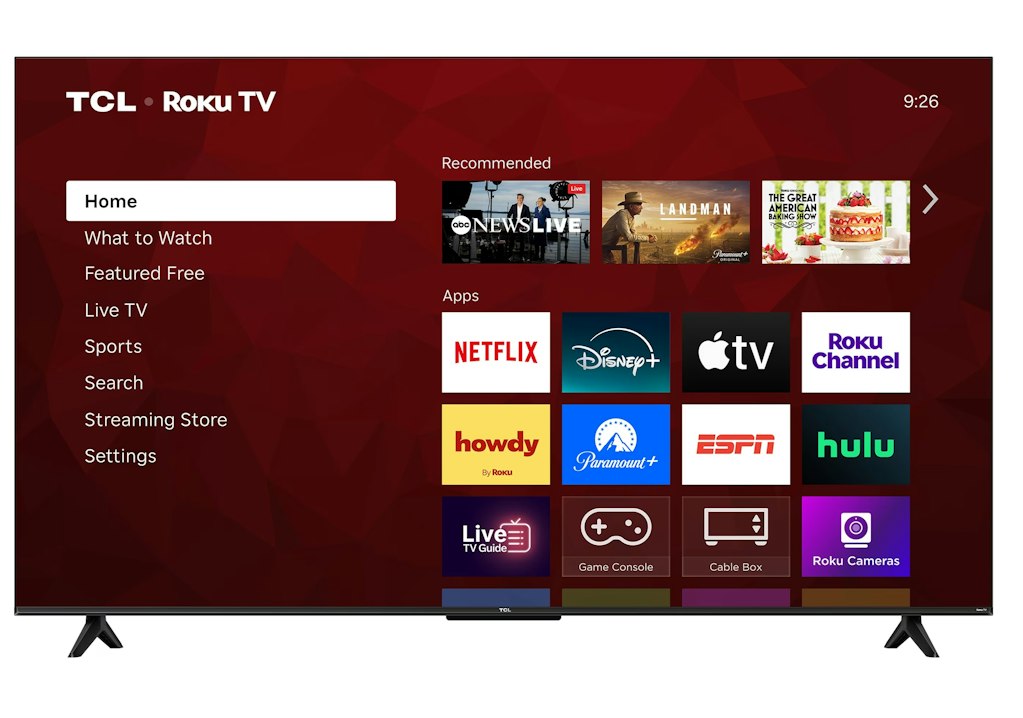 TCL Class S55LR Series 55" 4K HDR LED UHD Smart Roku TV: $268