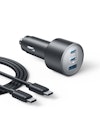 Anker 167.5W Max 3-Port Ultra-Compact USB C Car Charger for $34 + free shipping