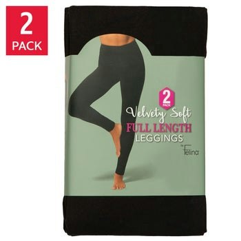 Felina Women's Full Length Legging 2-Pack: $16