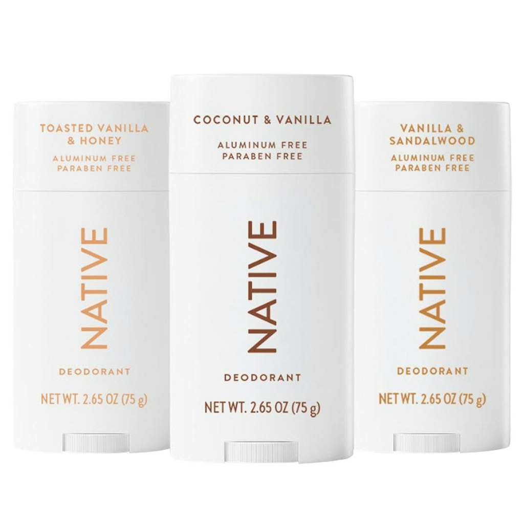 Native Deodorant Vanilla Vibes 2.65 oz., 3-Pack: $20