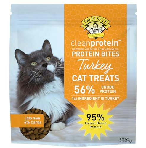 Dr. Elsey's Cleanprotein Turkey Cat Treats 6-oz.: $6.49