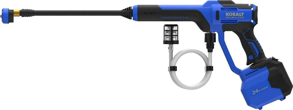 Kobalt 700-PSI Cold Water Battery-Operated Power Cleaner: $89 Kobalt 700-PSI Cold Water Battery-Operated Power Cleaner: $89