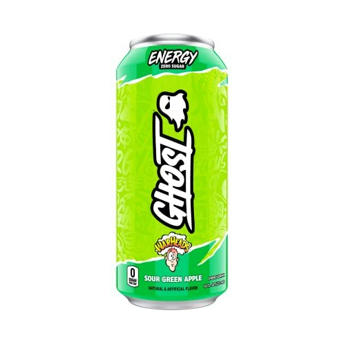 Ghost Warheads Sour Green Apple Energy Drink 16-oz Can: $5.61